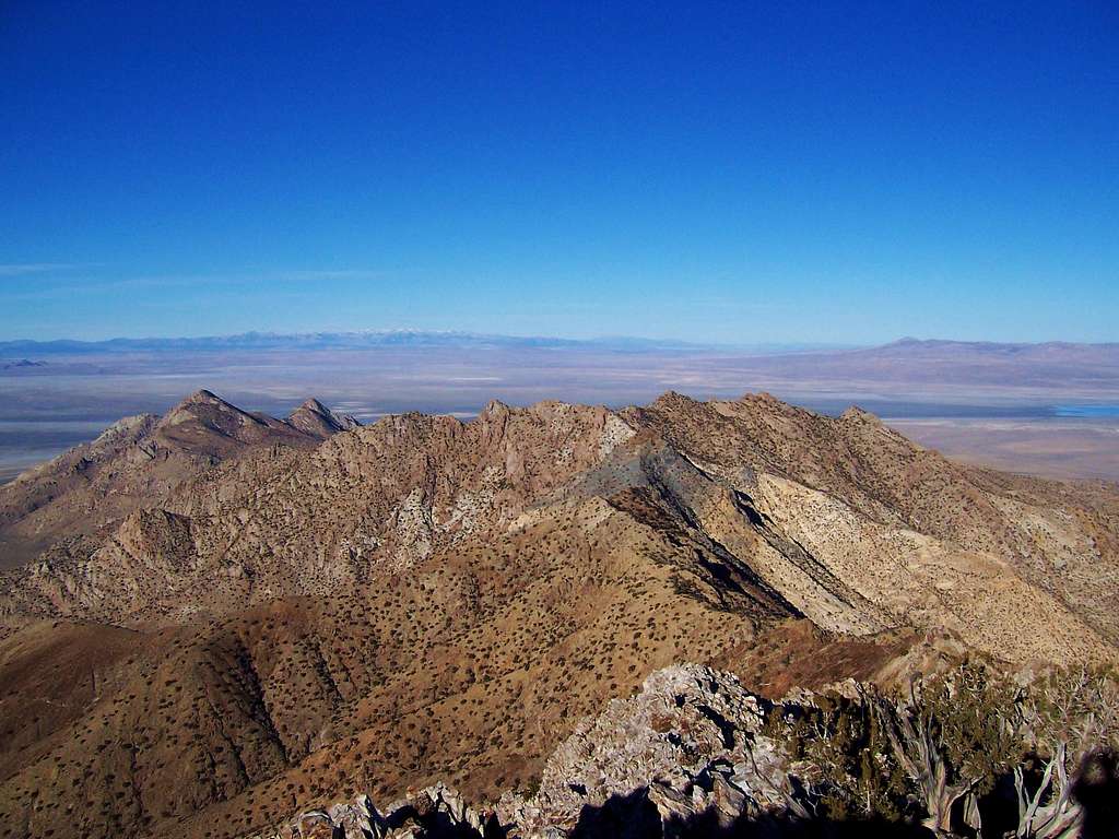 Desert Peak Summit View North