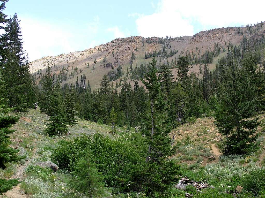 Earl Peak's NW Ridge