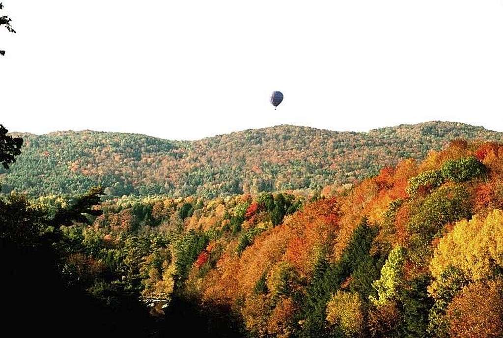Balloon Over Vermont