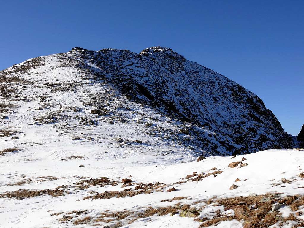 La becca di Viou (2856 m) 28 novembre 2006