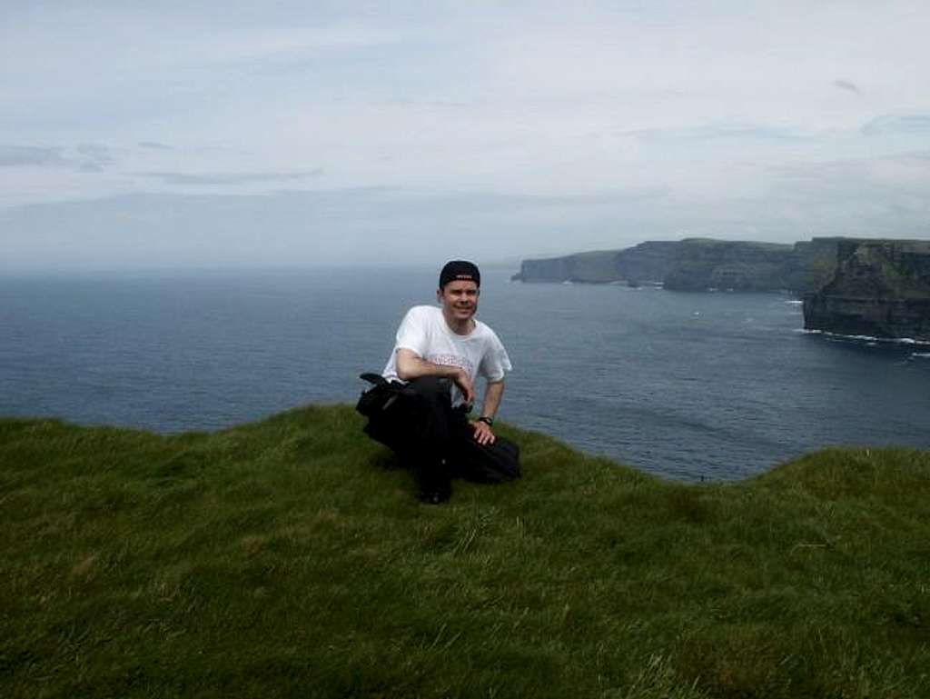 Cliffs of Moher in background...