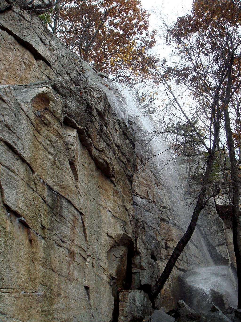 Climbing in the Shawangunk Mountains