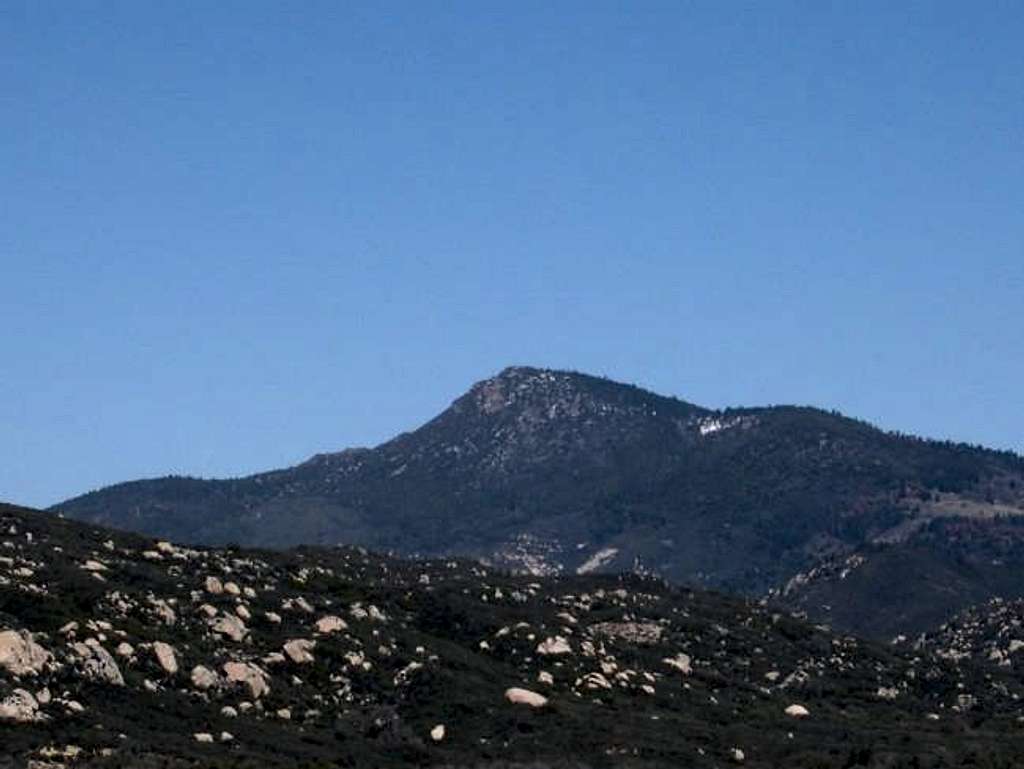 Cuyamaca Peak march 2003