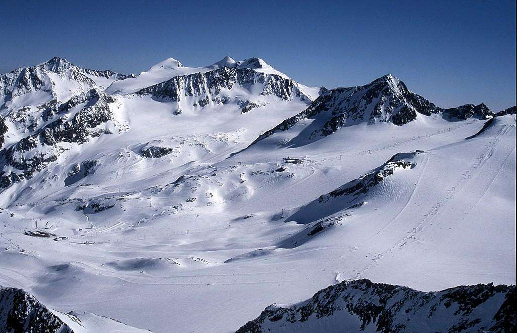 glacier ski resort