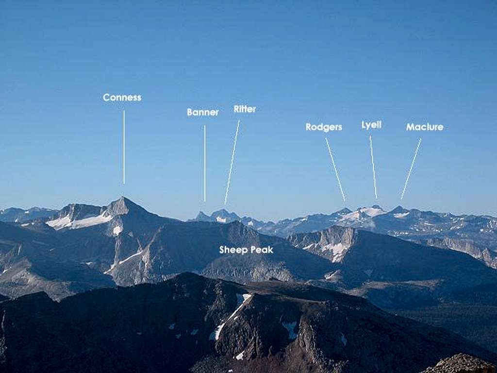 Mount Conness is the star...