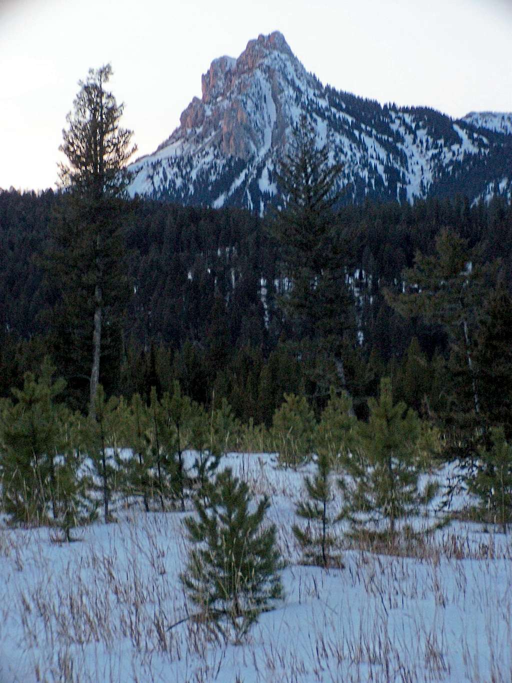 Ross Peak, Full view