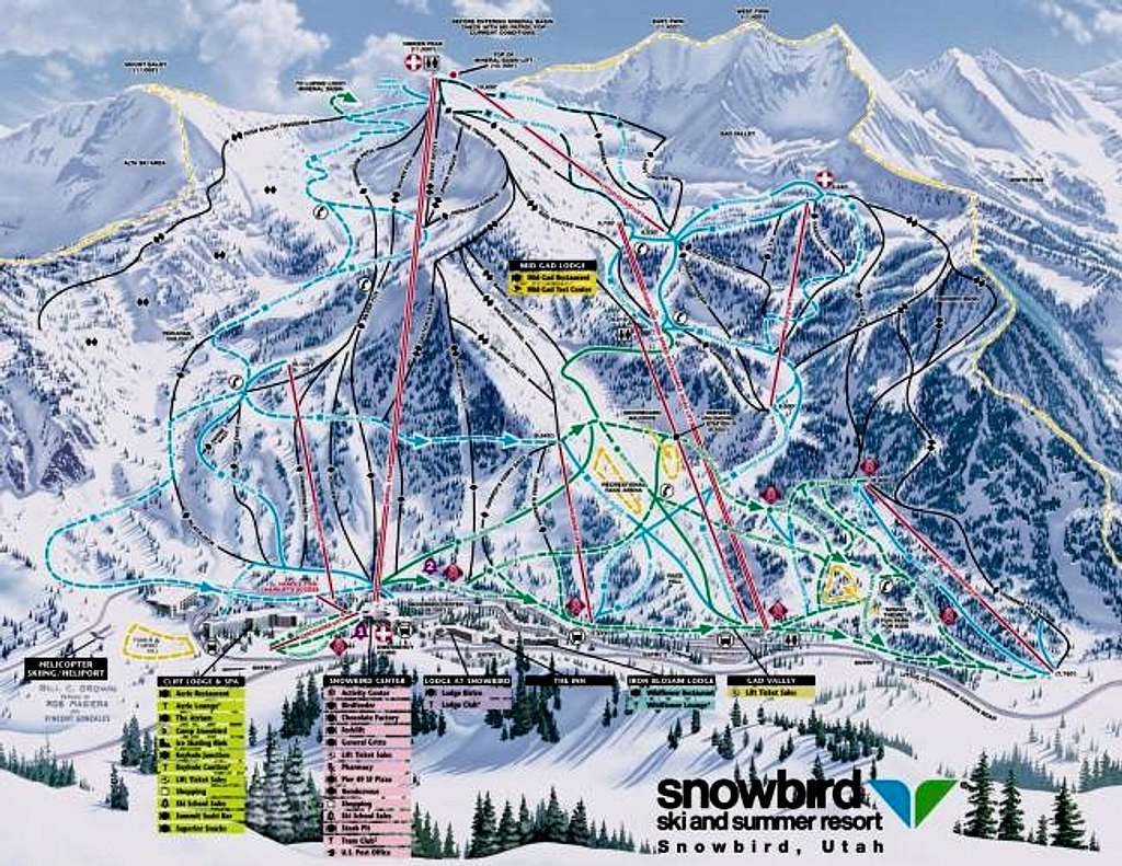 Snowbird trail map..for...