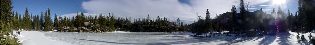 Frozen Lake Panorama