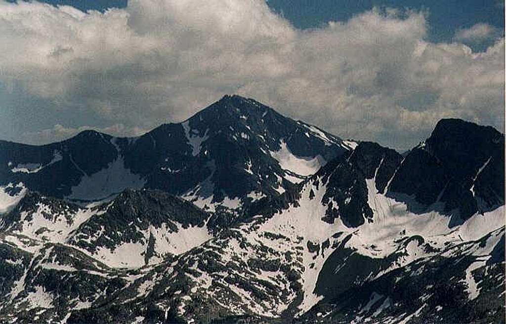 Mount Goddard, viewed from...
