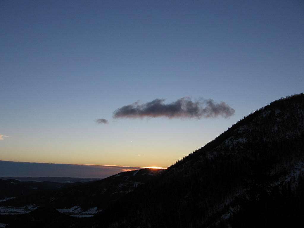 Sunrise on Schneeberg