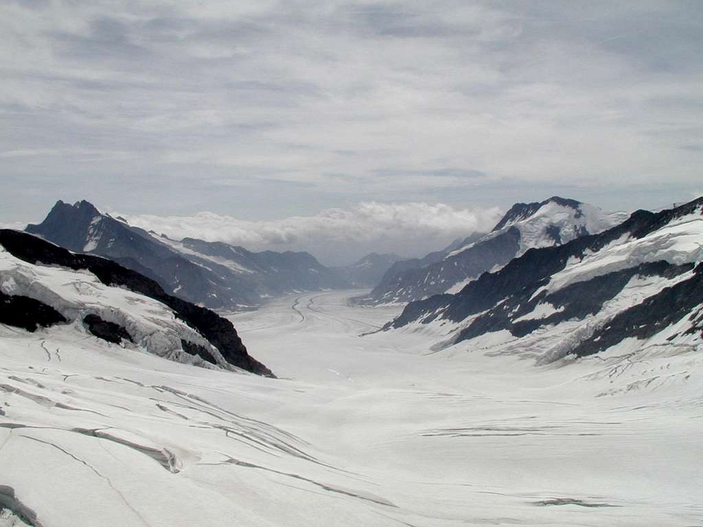 upper Aletschgletscher in 2003