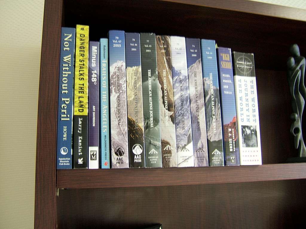 Mountaineering Bookshelf (Not for votes)