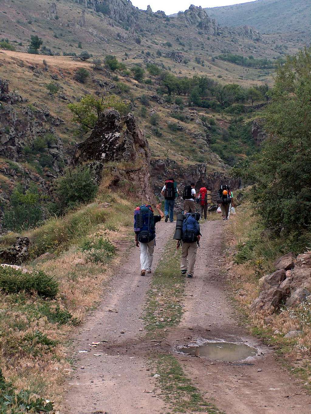 Entrance of  Hisarcik Canyon