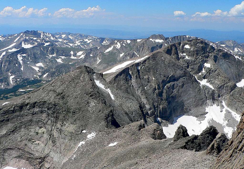 RMNP Glacier-carved peaks