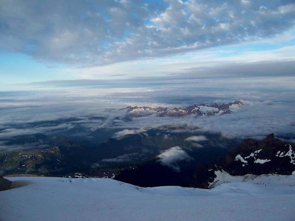 View From The Crater on Baker