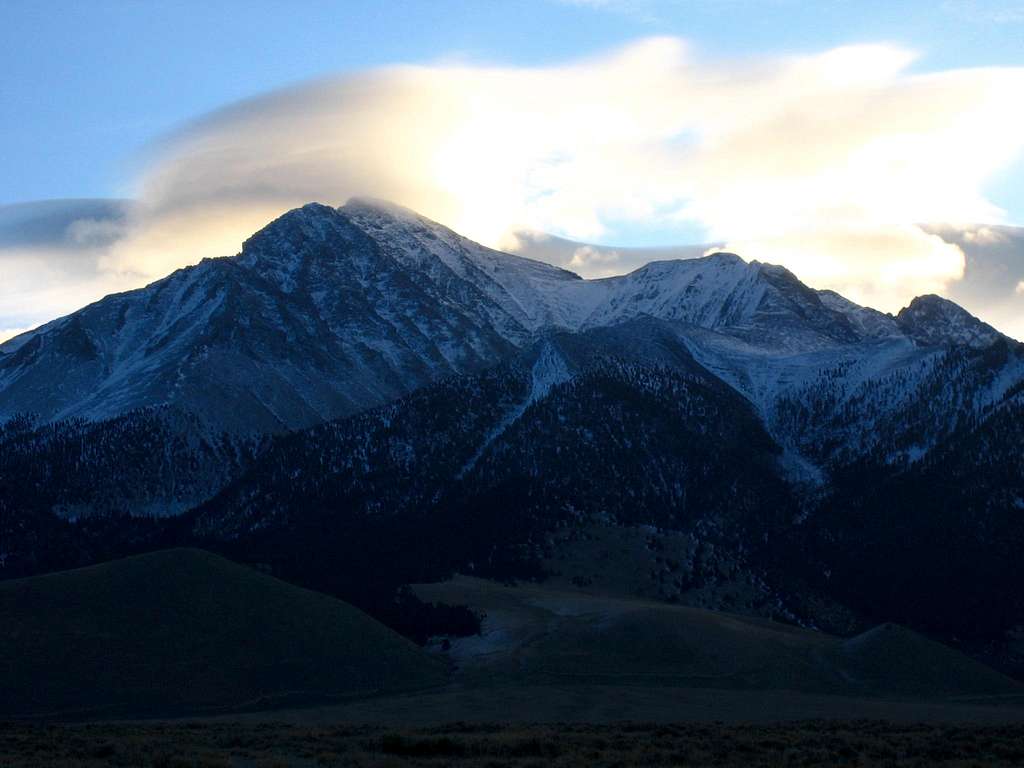 Winter Sunrise over Borah