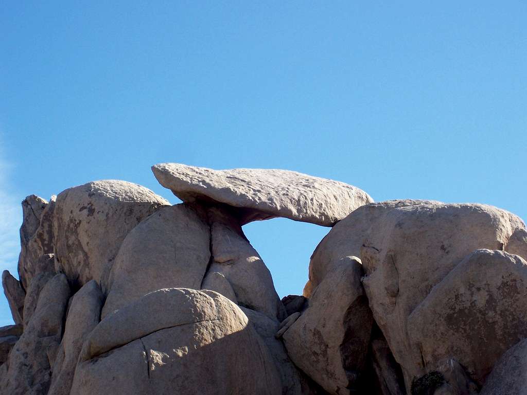 Fun rock at Ryan trailhead.