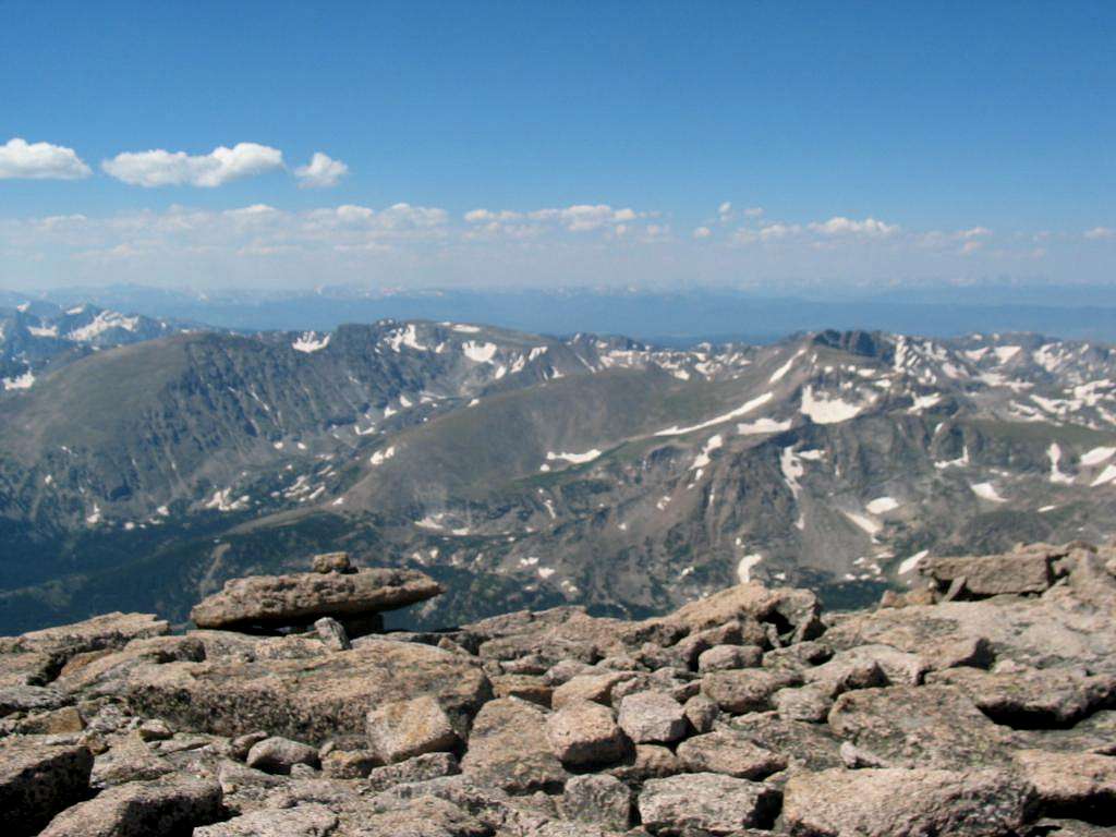 Summit Photo From Longs Peak