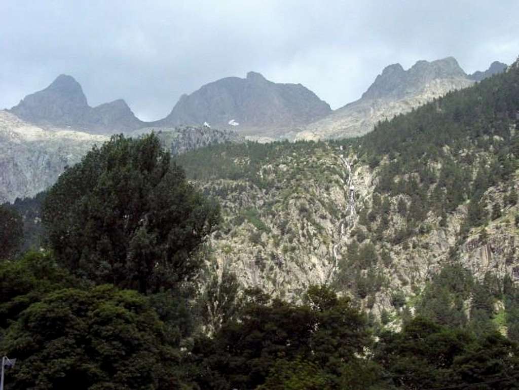 View of Massif of Argualas...