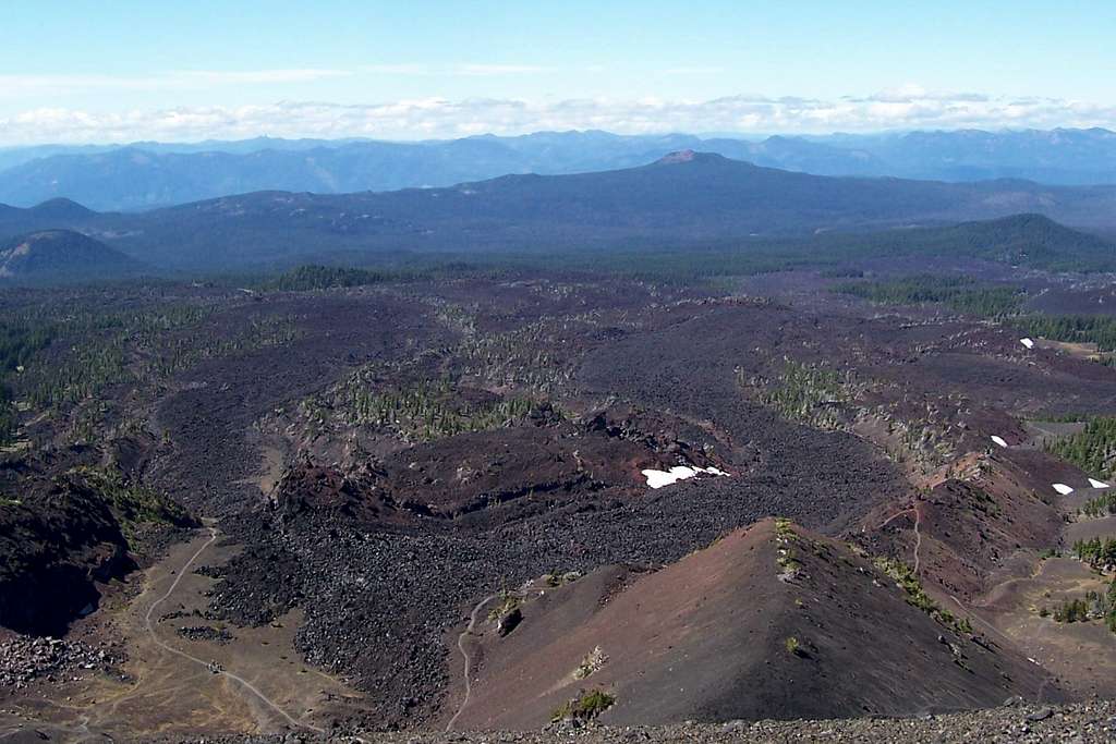 Mckenzie pass lava field