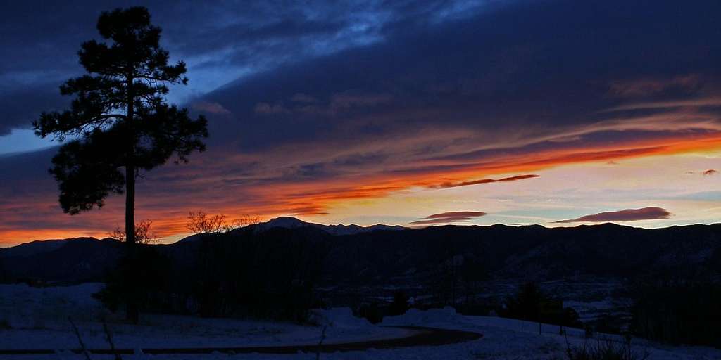 Multi-Colored Sky in Colorado