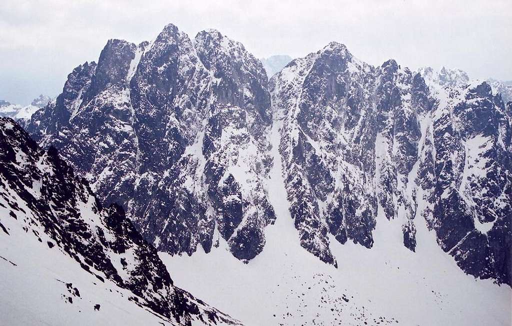 Javorovy Stit - North face - High Tatras