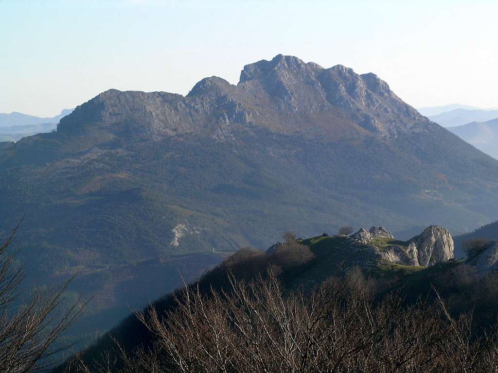 Udalaitz seen from Anboto