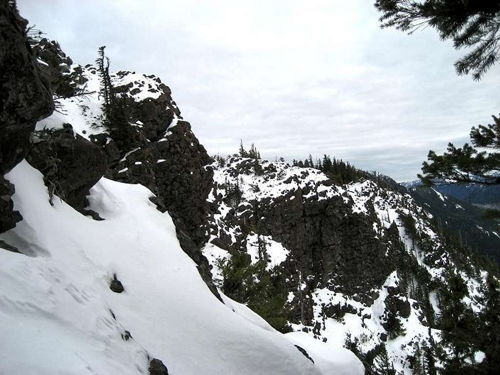 View from final notch