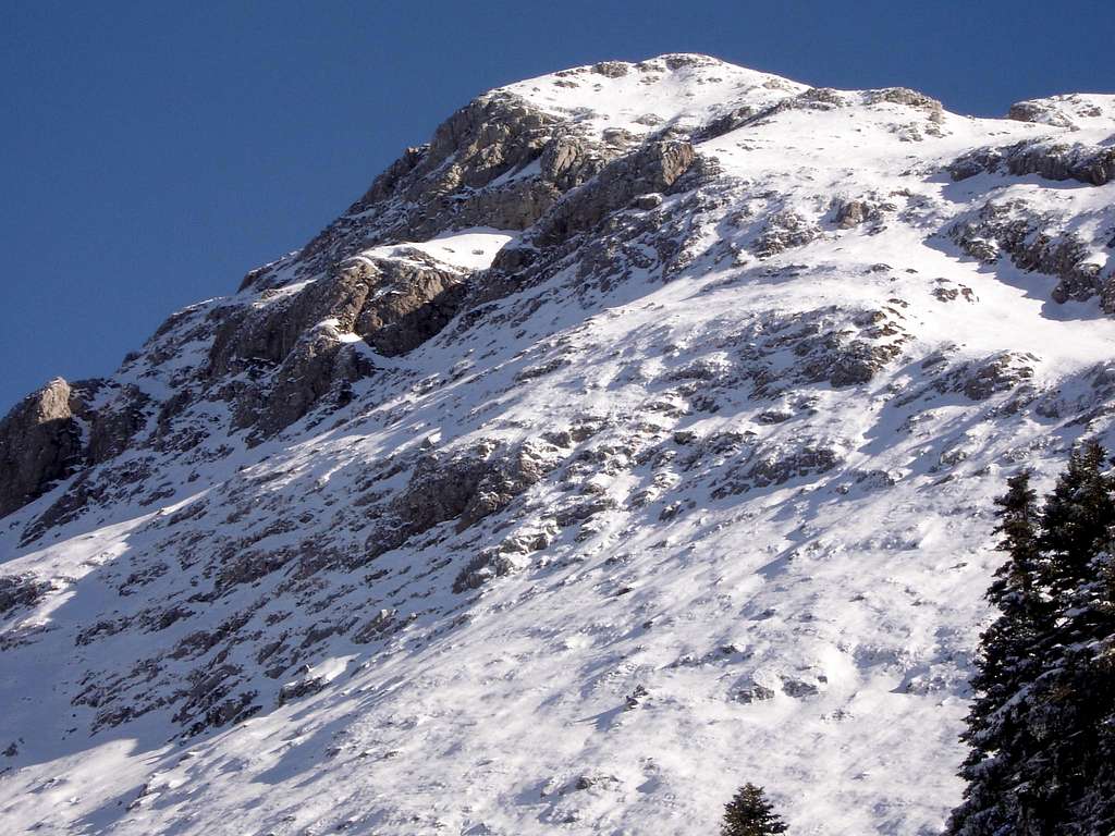 Koziakas peak