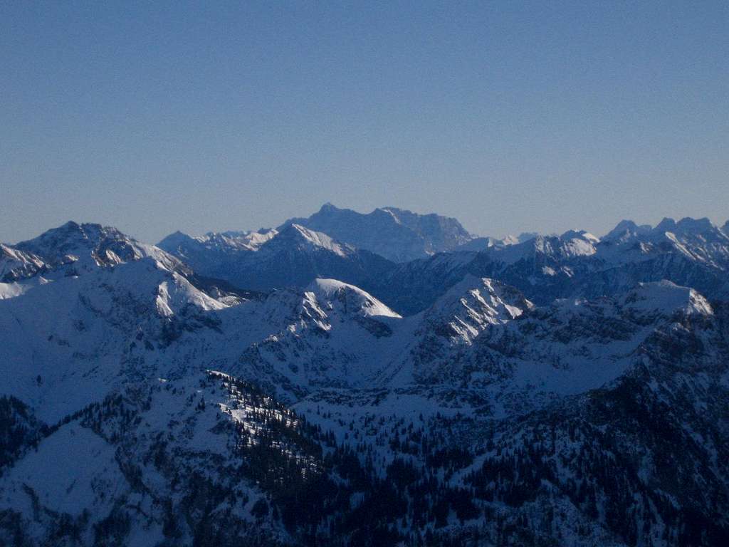 View to Zugspitze