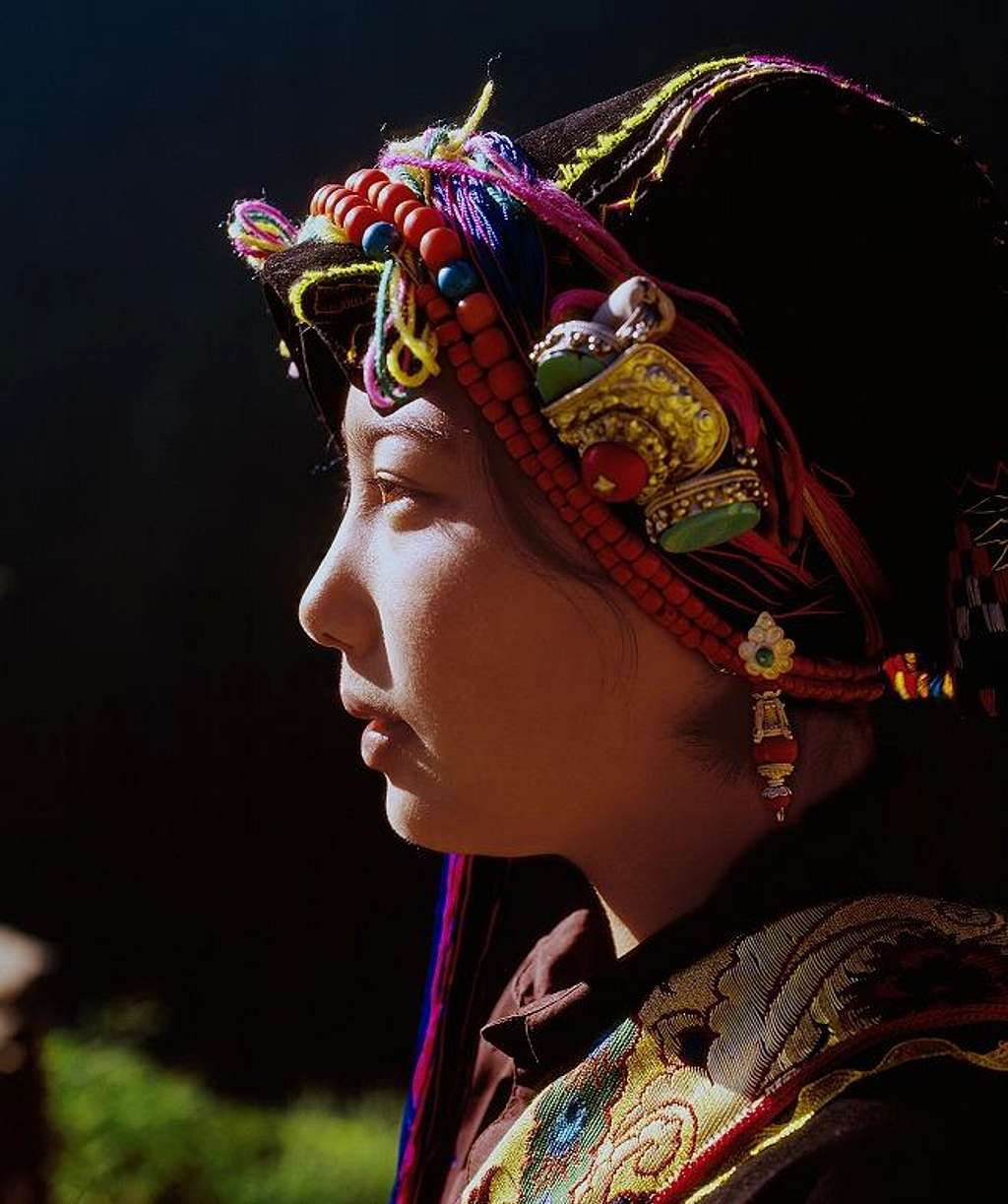 A Tibetan girl-3