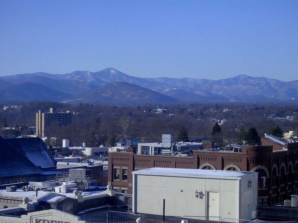 Mount Pisgah from Asheville