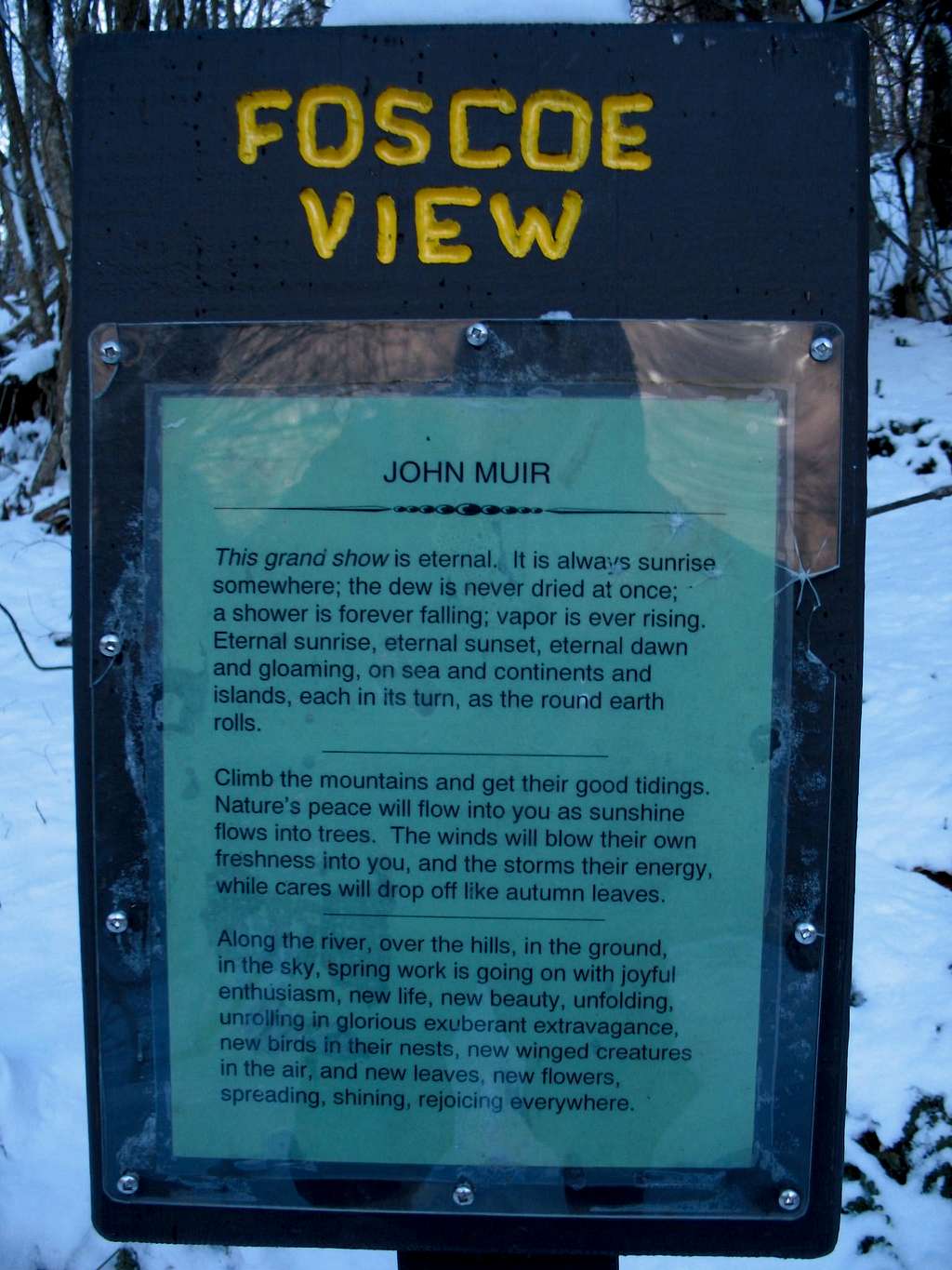 Why we Hike...by John Muir