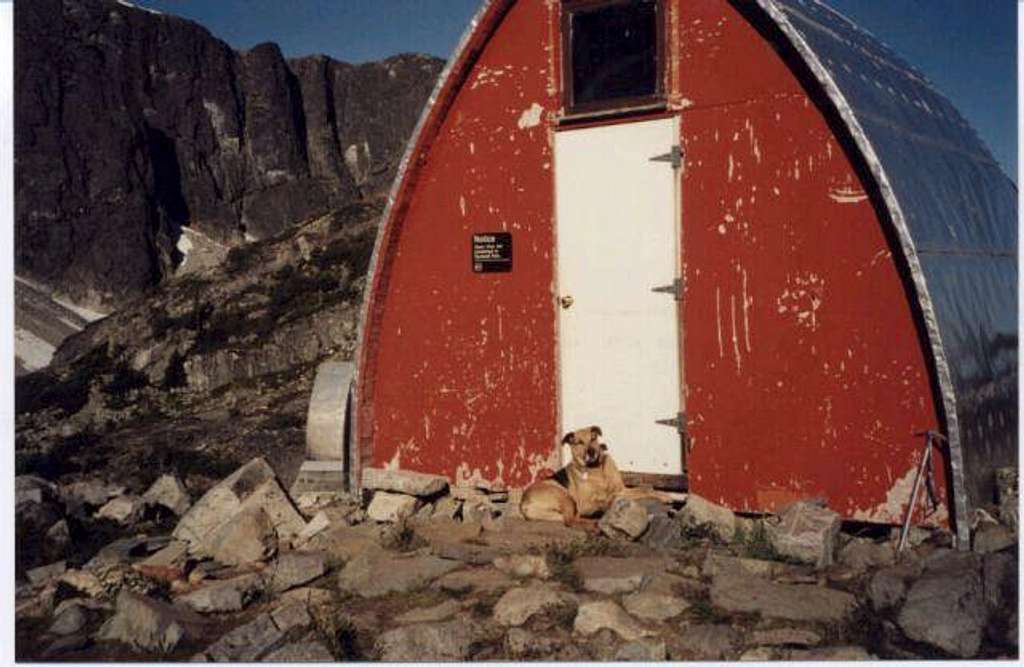 Wedgemount Lake hut