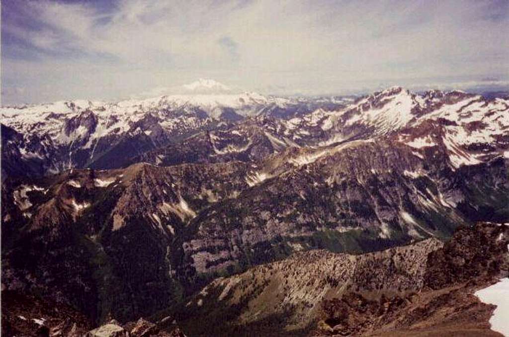 Glacier Peak from summit