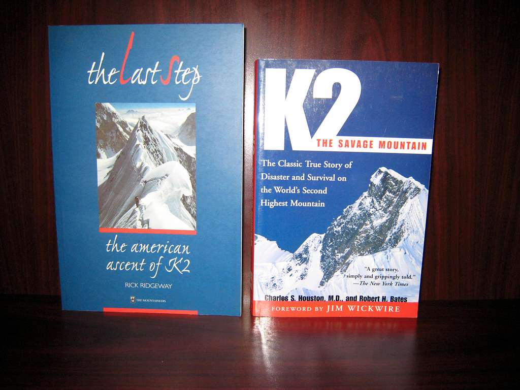 Books on K2 (Not for Voting)