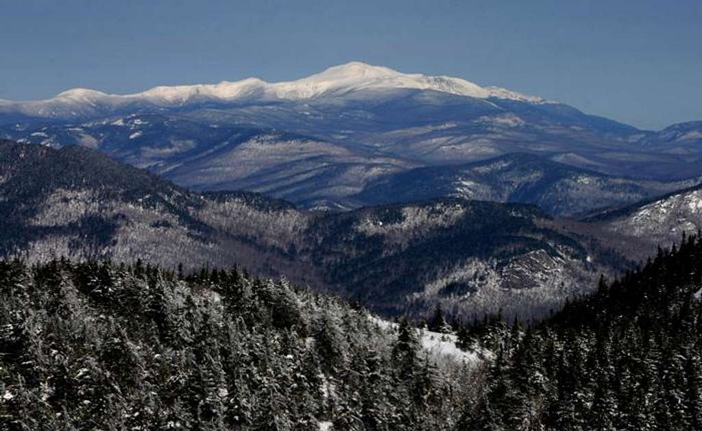 view from Mt Chocorua