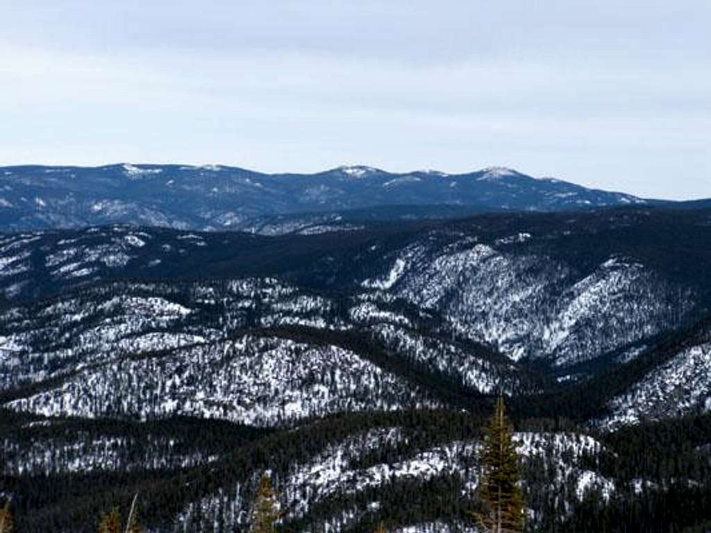 The Bald Mountains, as seen from Bald Mountain