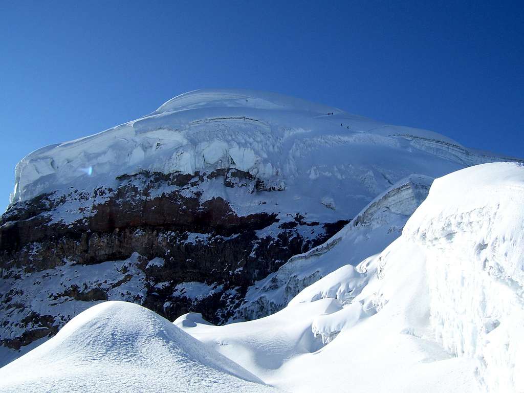 Summit of Cotopaxi.