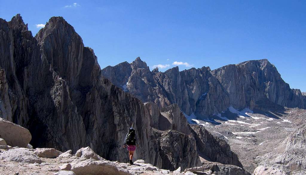 Mount Whitney & Muir From Arc Pass