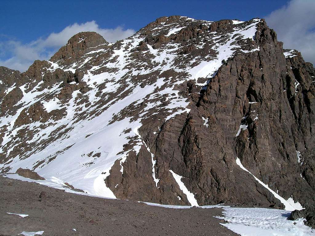Bou Ouzzal ridge