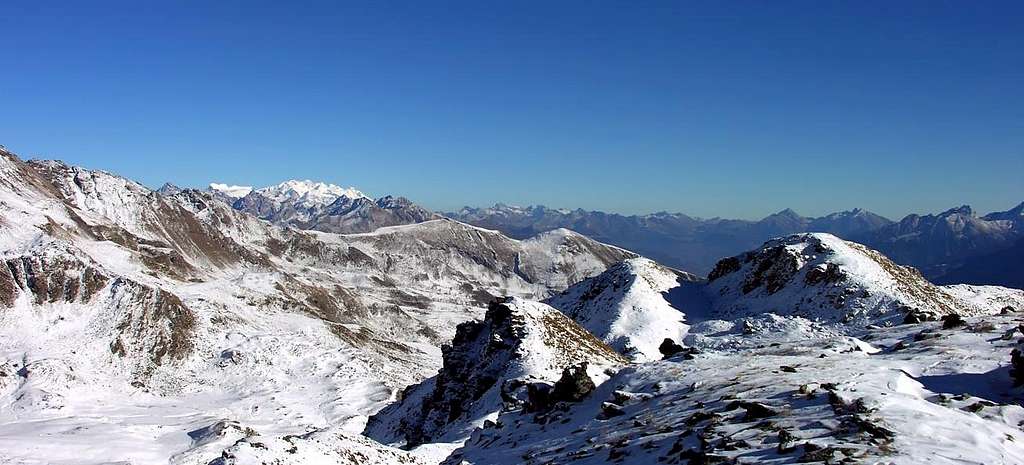 Il Massiccio del Monte Rosa (4634 m)