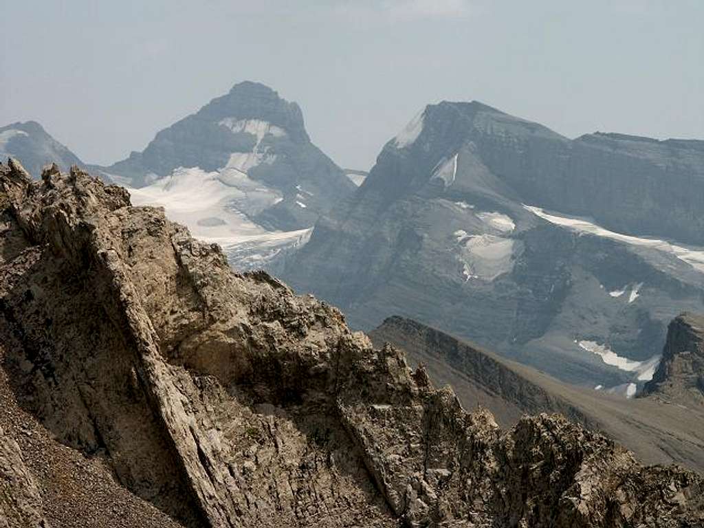 Tour Sallière and Mont Ruan...