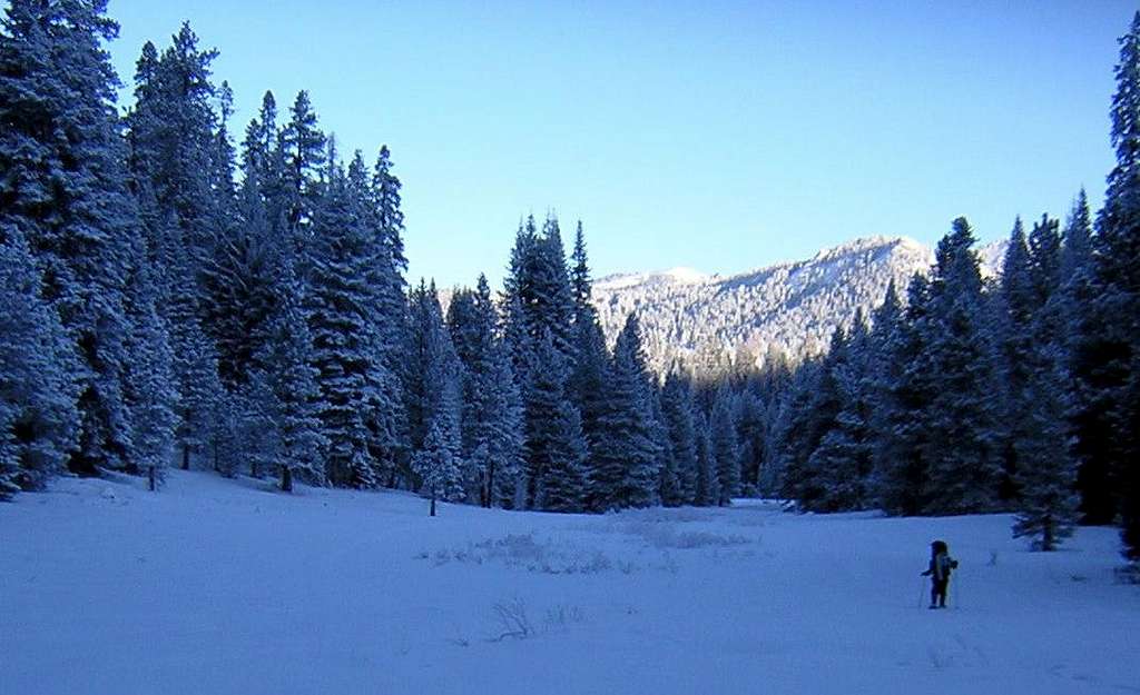 On the way to Alta Peak