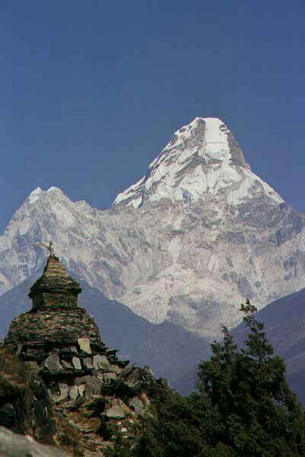 Ama Dablam viewed from just...