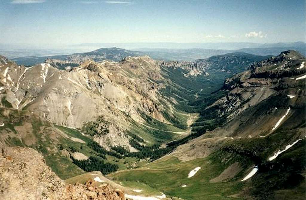 View From Uncompahgre Peak