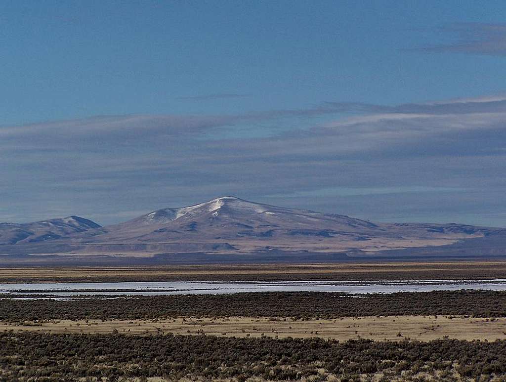 Looking across the Catlow Valley at Beatys Butte