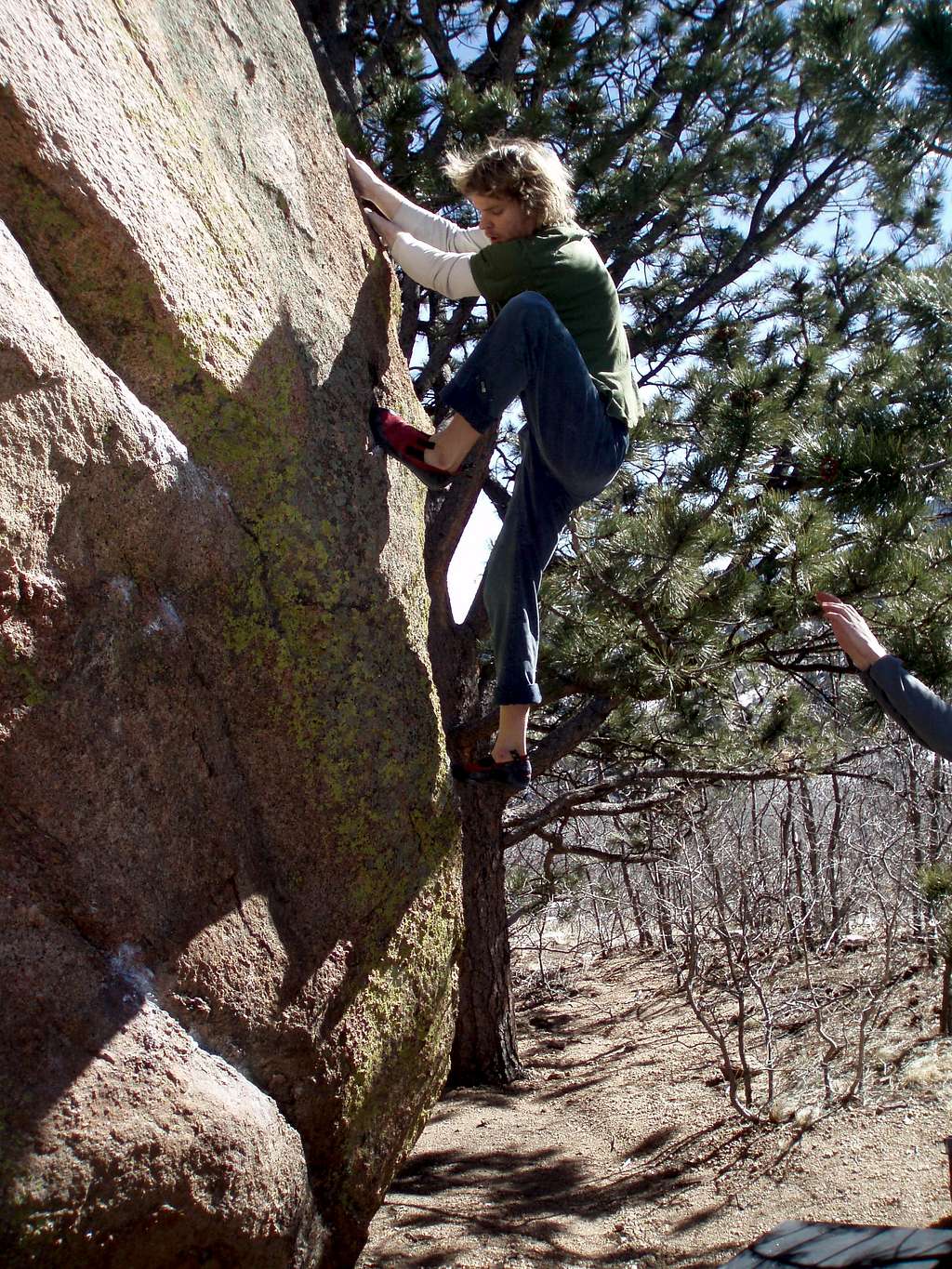 Ander on the Arete