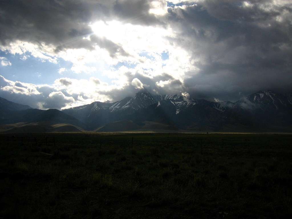Stormy Morning on Lost River Range