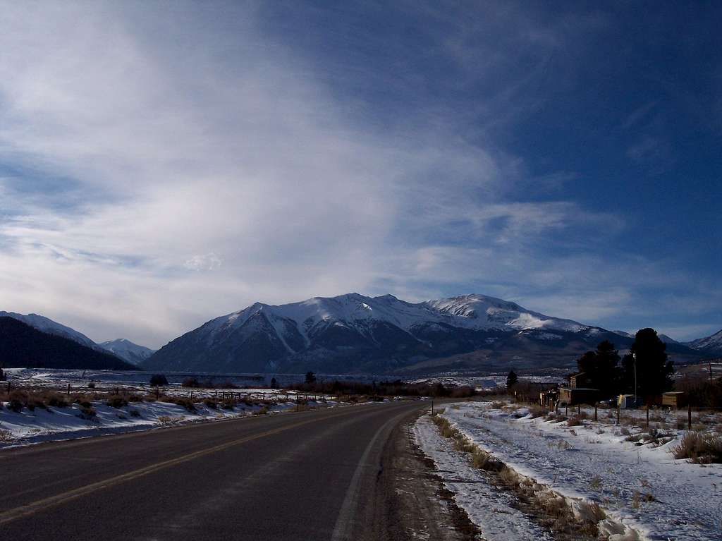 View on Road to Leadville, CO